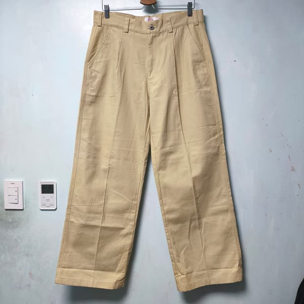 [L] RAR 와이드 워크 팬츠