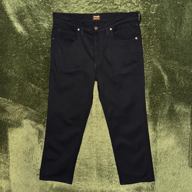 [32] Wrangler 랭글러 재팬 웜 터치 코튼 블렌디드 팬츠 블랙