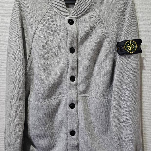 정품 스톤아일랜드 헤비 가디건 자켓 100 / L