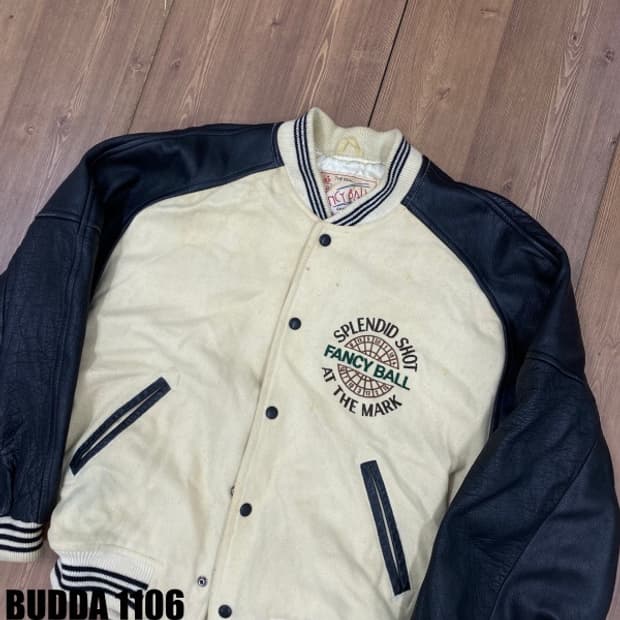 빈티지 jpn 바시티 자켓 100