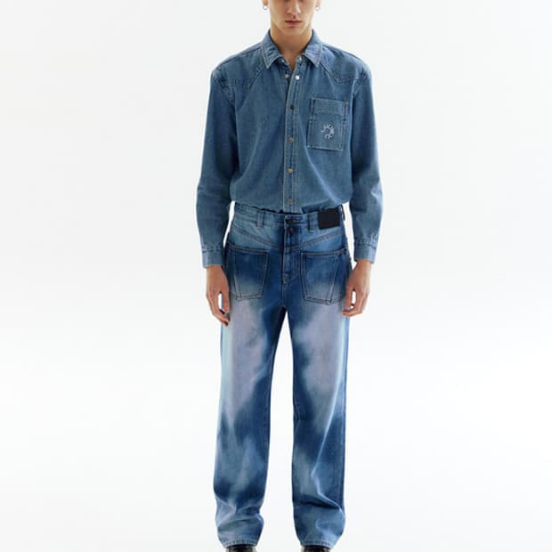 Joker Acid Blue Denim Pants Jeans 데님팬츠