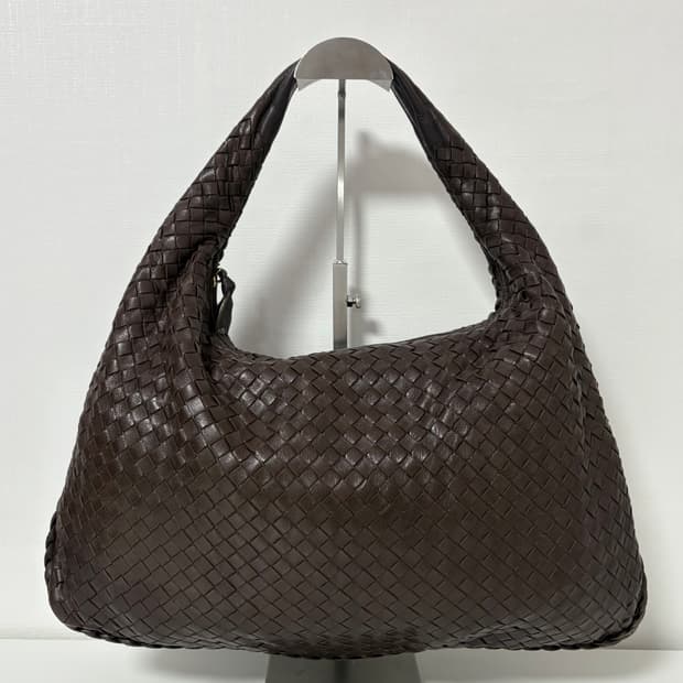 보테가베네타 호보 미디움 브라운