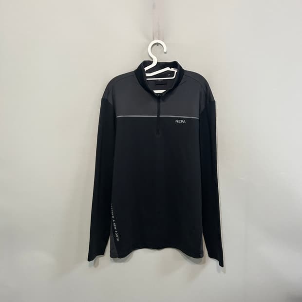 네파 남성 반집업 티셔츠 105