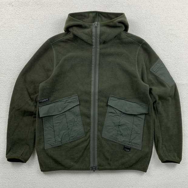 힐리먼트 아머 가드 플리스 집업 카키