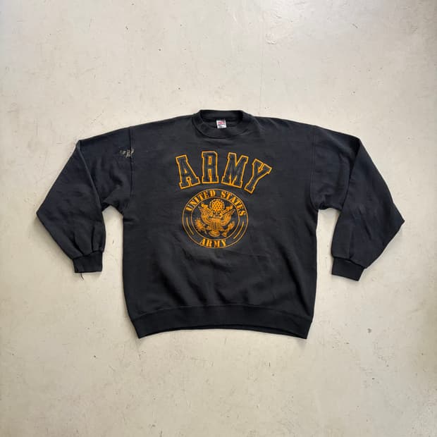 90s USA US ARMY 빈티지 스웻셔츠 L
