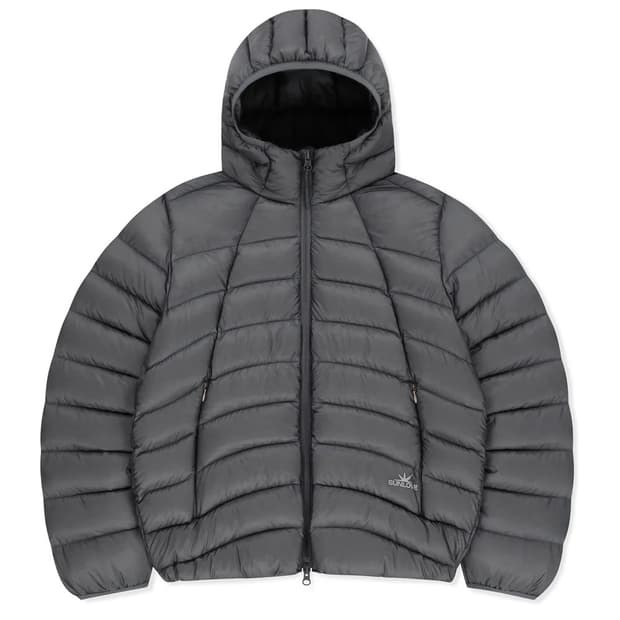 썬러브 경량 패딩 차콜 L