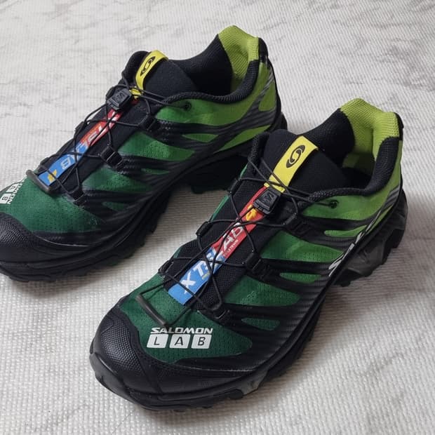 살로몬 xt-4 에덴 브라이트 라임 그린 285