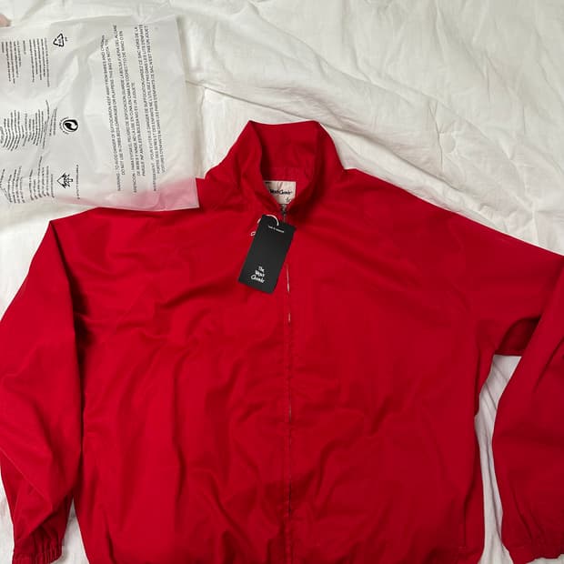 [2]더 뤡코즈 실키 개버딘 자켓 레드