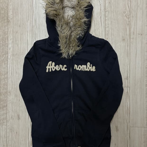 아베크롬비 울프죠 딱붙핏 후드집업 s