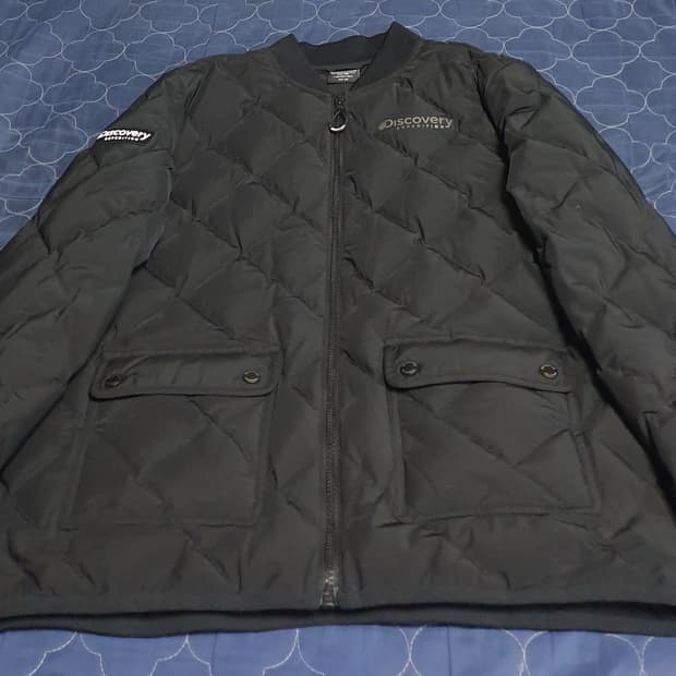 (23FW) 디스커버리 익스페디션 픽토르U 구스다운 경량패딩 블랙 (M)