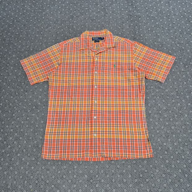 [S 실측M] 폴로 칼드웰 캠핑셔츠 -506