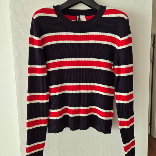 H&M 단가라 니트