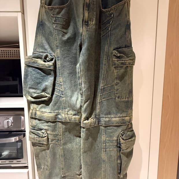 앤더슨벨 카고 코티드 팬츠