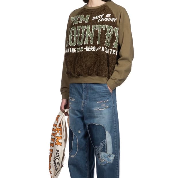 캐피탈 퍼그리즐리 맨투맨