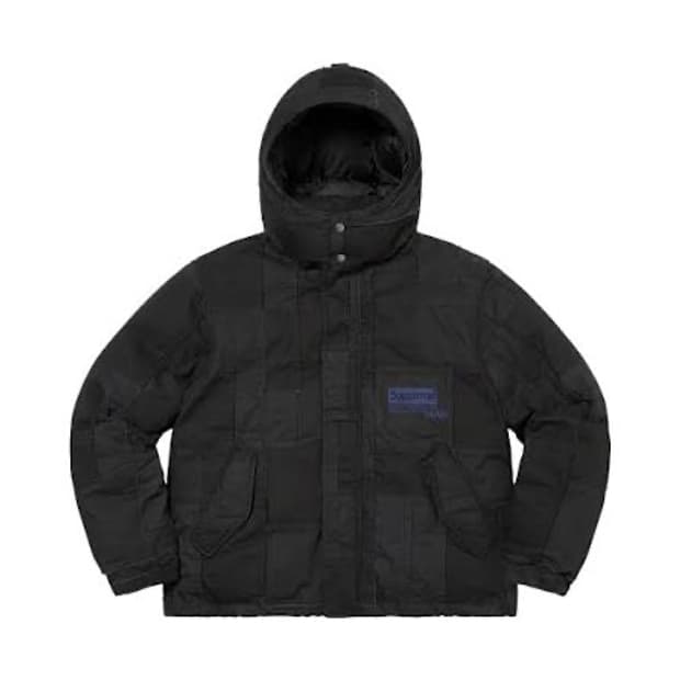 슈프림 준야 와타나베 푸퍼 패딩 블랙 M