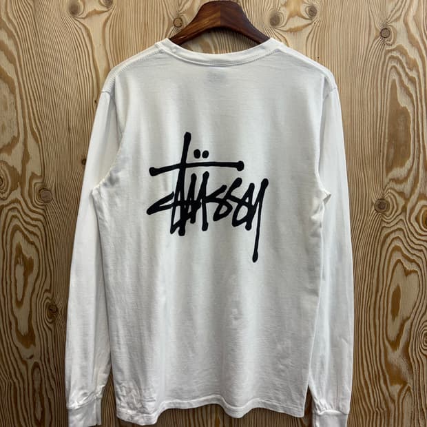 스투시 베이직 로고 롱슬리브
