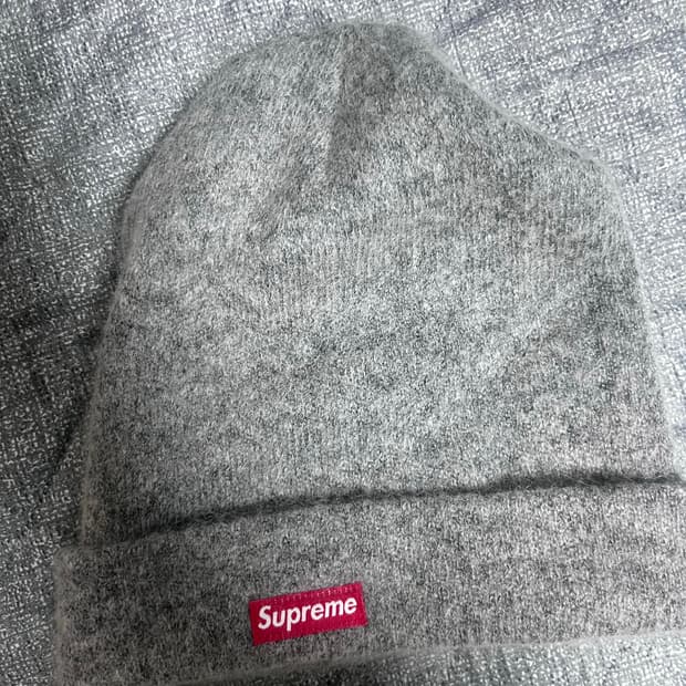 슈프림 비니 그레이