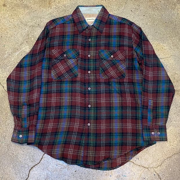 USA 미국 빈티지 세인트존스베이 체크 셔츠 남방