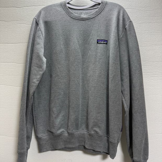 파타고니아 맨투맨 티셔츠 그레이