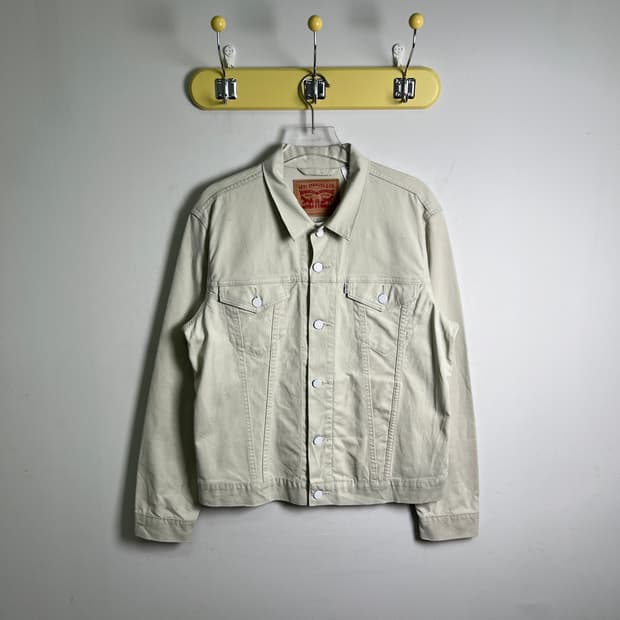 Levis 리바이스 크림 트러커 자켓 L