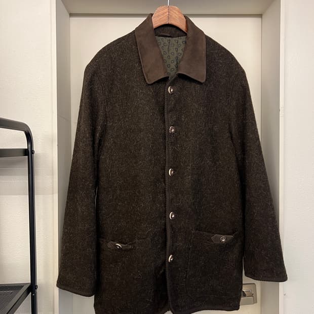 VINTAGE ALPHORN BOILED WOOL 보일드울자켓