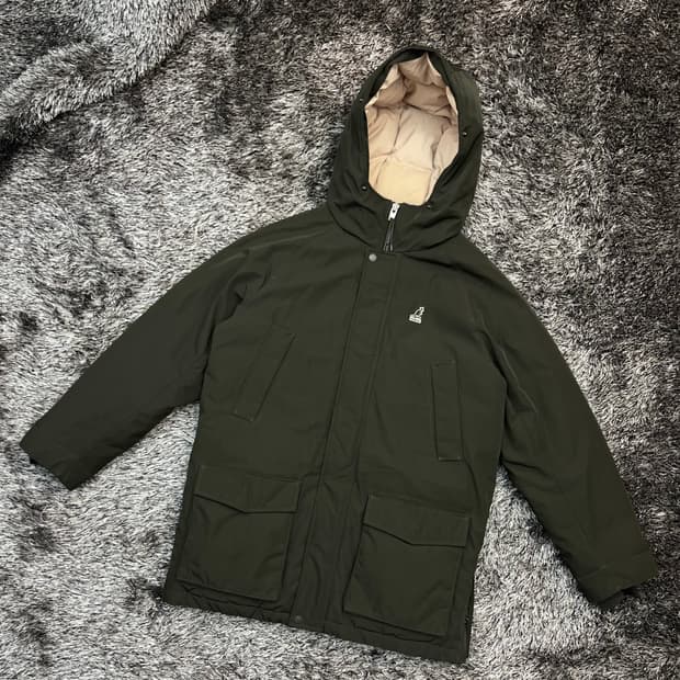 캉골 남성 덕다운 패딩 자켓 (M)