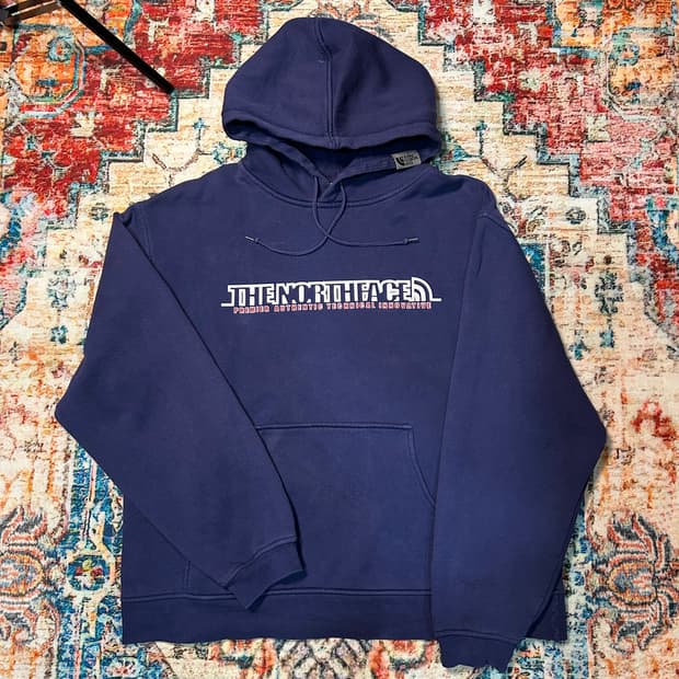 [XL] 노스페이스 재팬 엠보로고 후드티