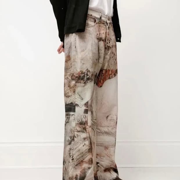 아워레가시 피에로 카빙 써드컷 데님