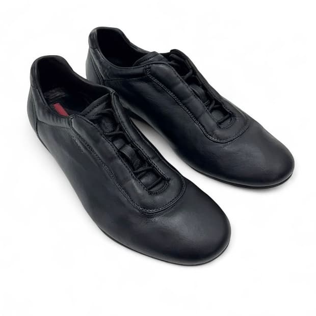 Prada 00s Low Flat Leather Shoes