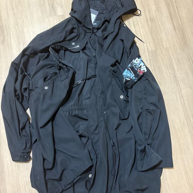 라프시몬스 21aw 오버사이즈 파카