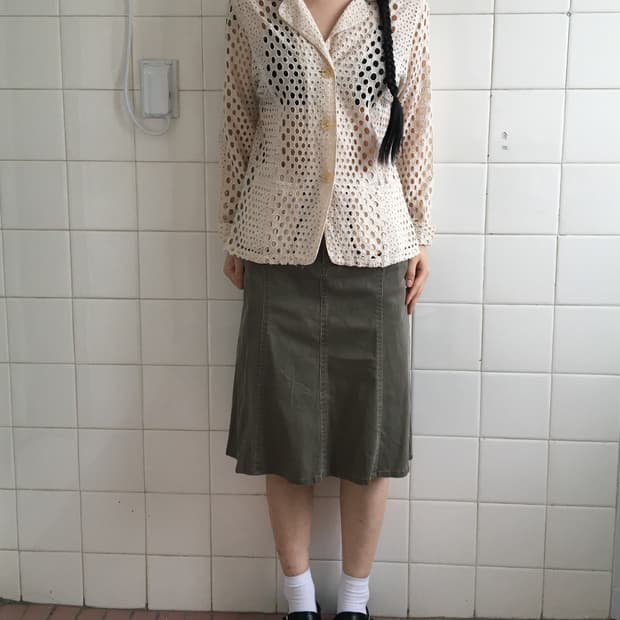 Punching pattern jacket