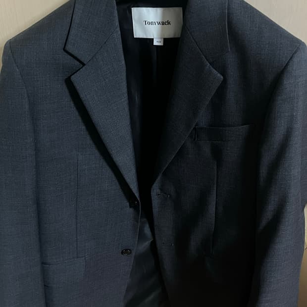토니웩(tonywack) 시그니처 차콜 블레이저 S