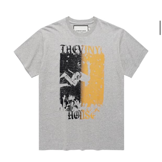 더바이닐하우스 VINTAGE POSTER TEE GREY
