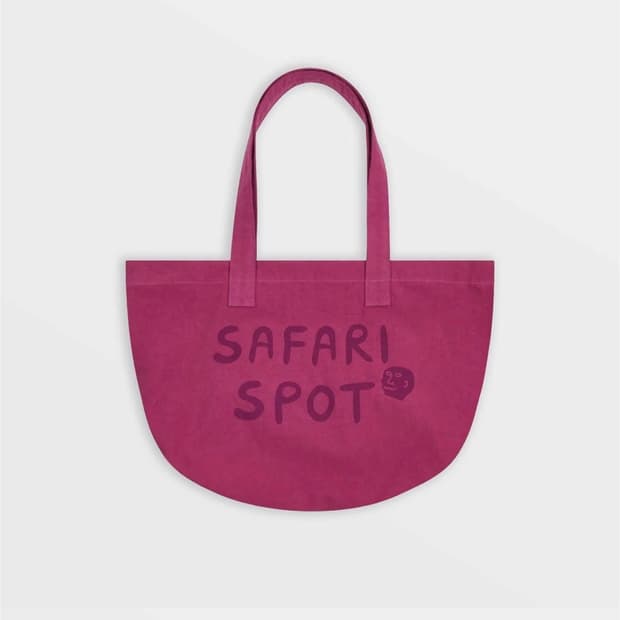 Safarispot X 1011Gallery 워시트 코튼 토트백 에코백