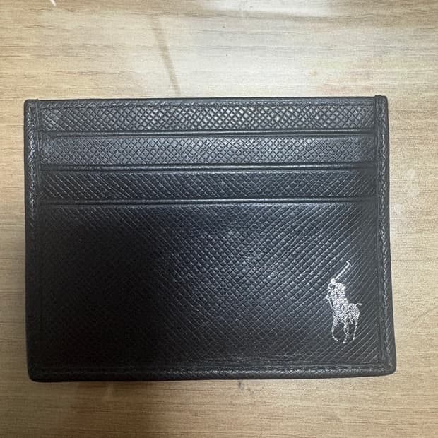 폴로랄프로렌 사피아노 가죽 카드 지갑