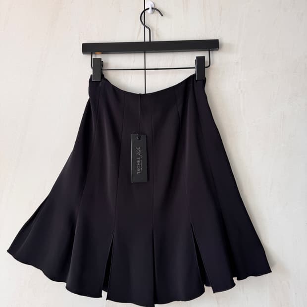새상품 Rachel Zoe 블랙 A라인 스커트 Size 4(55사이즈)