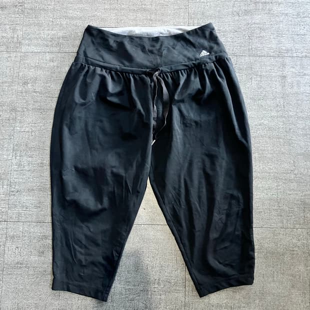 Adidas 아디다스 핀터깔y2k 대대장 카프리벌룬팬츠