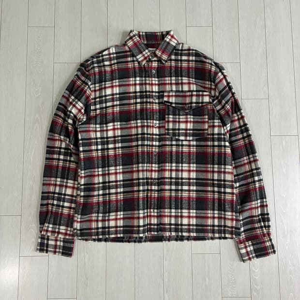 [M] 17FW 고샤루브친스키 원포켓 플란넬 셔츠