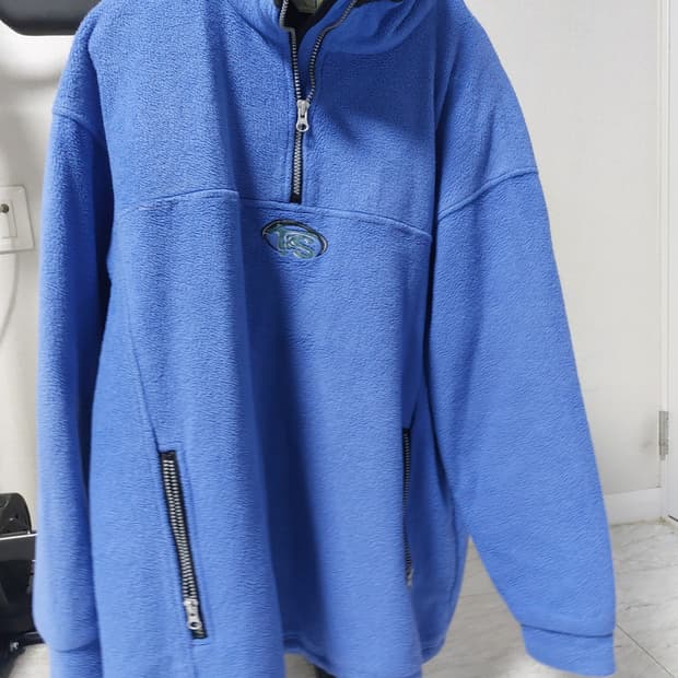 일본빈티지 t&ski 플리스 아노락자켓 퍼플 xl