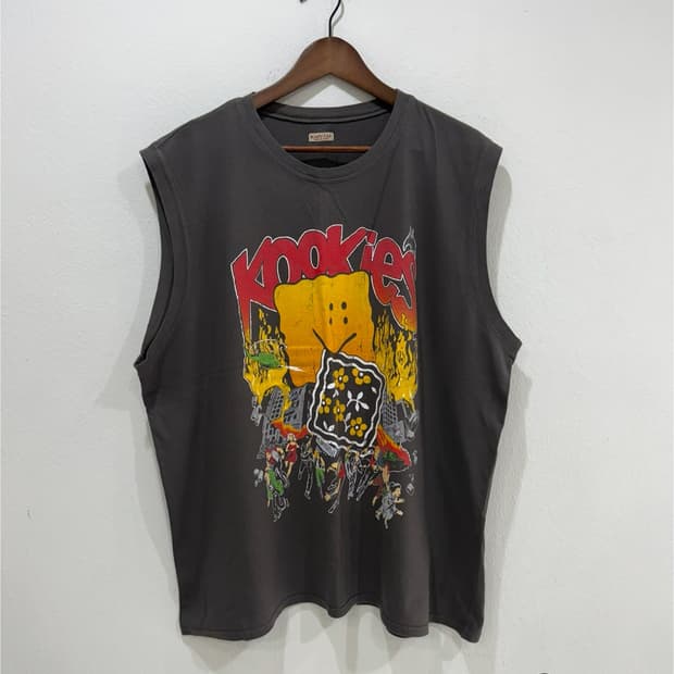 KAPITAL — 20 Jersey Sleeveless Big T