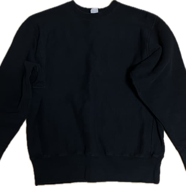 빈티지 캠버 스웻셔츠 블랙 (90/10)