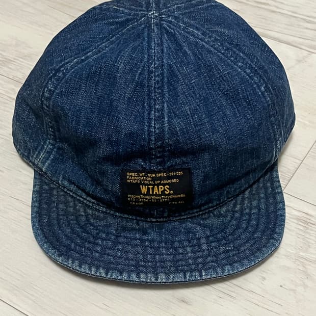 더블탭스 데님캡