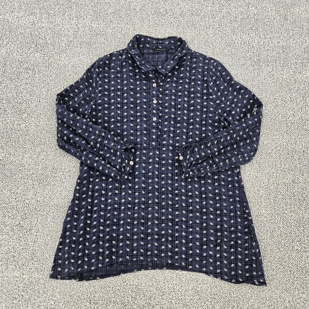 [F] 무자크 여성 잔꽃 블라우스 셔츠 남방 1103JM2