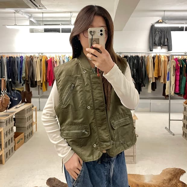 VTG lace-up tactical vest