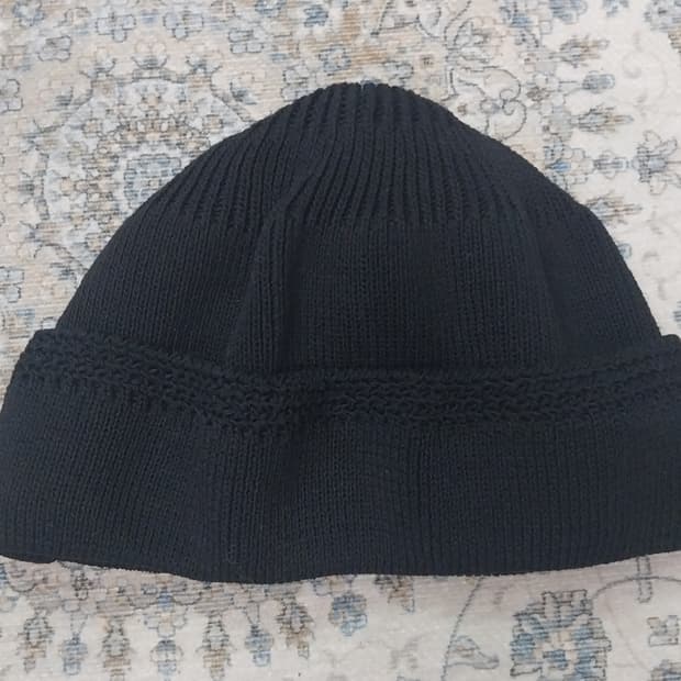 (새상품) 라모랭 숏비니 검정 1사이즈