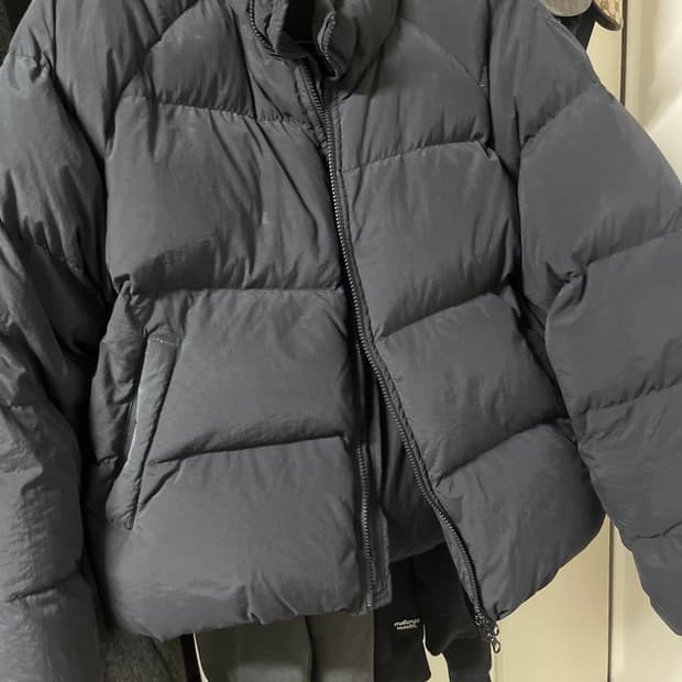 페이커 서울 블랙 숏패딩 L