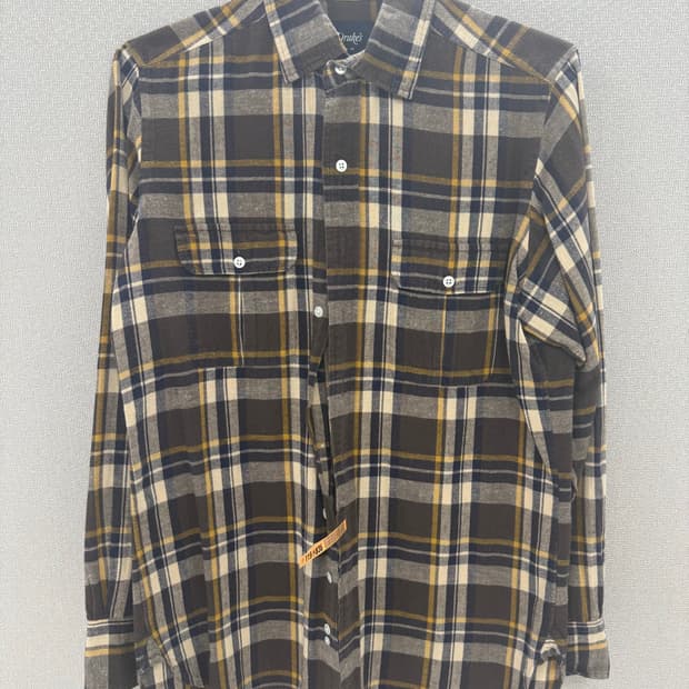 드레익스 마드라스 셔츠 41사이즈 팝니다.