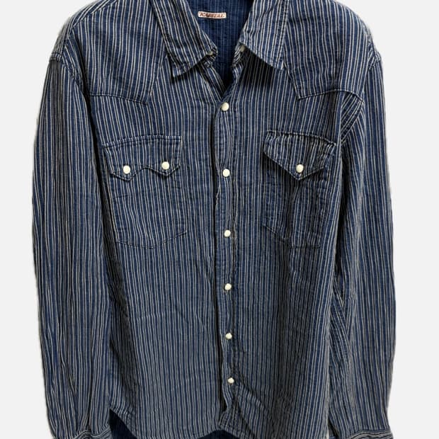 Kapital 스트라이프 셔츠(사이즈3, L)