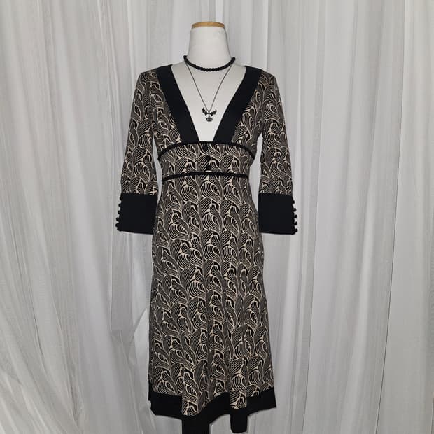 peyton place 빈티지 브라운라떼 원피스