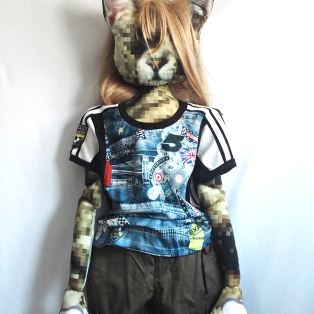 EXR Y2K football patch sporty top